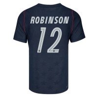 Stroje piłkarskie Stany Zjednoczone Miles Robinson #12 Koszulka Wyjazdowej MŚ 2026 Krótki Rękaw